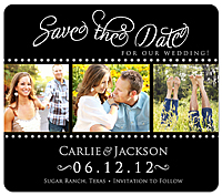 Fancy Script 3-Photo Strip